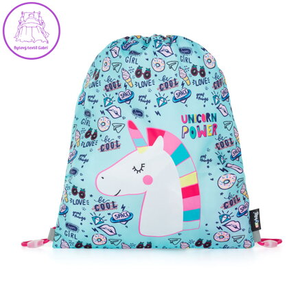 Sáček na cvičky Unicorn iconic