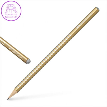 Ceruzka Faber-Castell Sparkle / pearl gold
