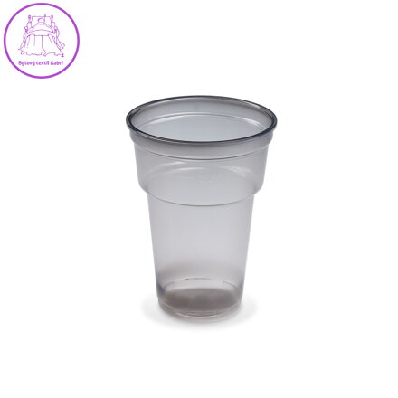 Kelímek (PP) Reware Cheers vratný kouřový Ø78mm 0,2L [50 ks]