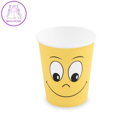 Papírový kelímek Smile Ø80mm 280ml `M: 0,2L/8oz` [50 ks]