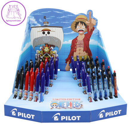 Roller gel/guma PILOT Frixion Ball/Clicker/"NARUTO"/mix/rack 48 ks