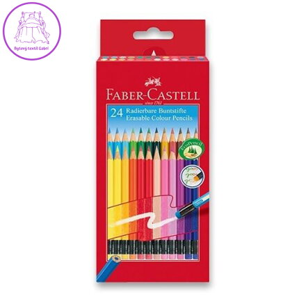 Pastelky FABER CASTEL šesťhranné 24 ks