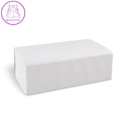 Papírový ručník (FSC Mix) ZZ skládaný V 2vrstvý bílý 23 x 23 cm [3200 ks]