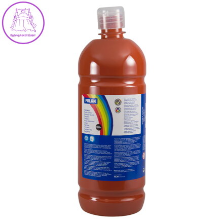Barva temperová 1000ml hnědá