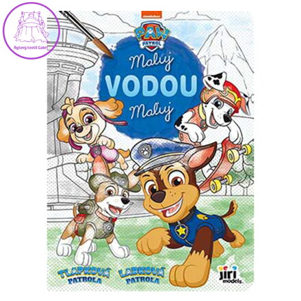 Omalovánka vodová JM A4 Tlapková Patrola/Paw Patrol