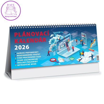 Kalendár stolový Plánovací maxi 2023