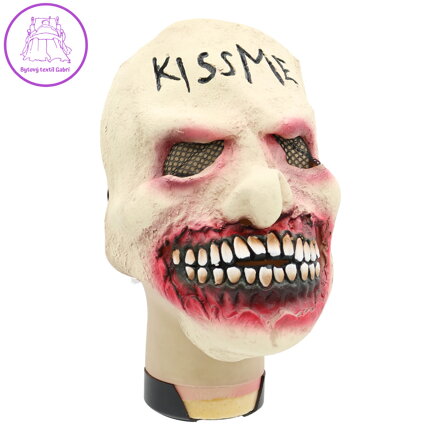 Latexová maska - Kiss Me