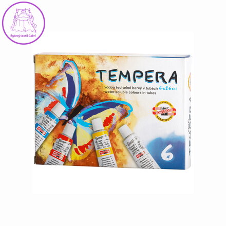 Barvy temperové 6 barev