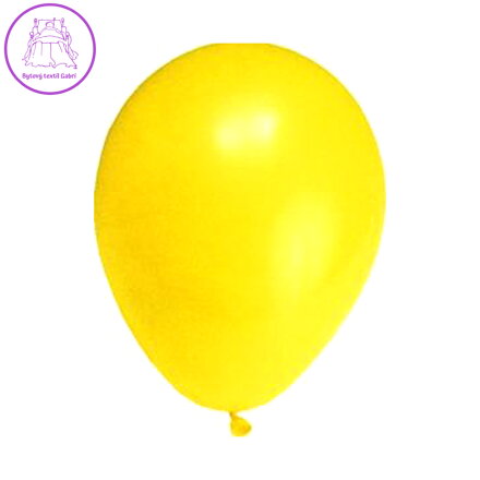 Balón M 25 cm, žltý /10 ks/