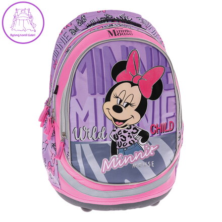 Školní batoh SEVEN anatomický - Minnie Mouse WILD CHILD