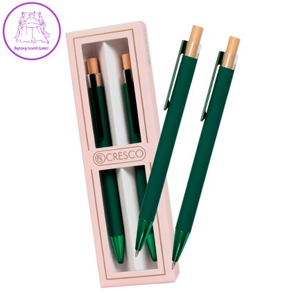 Pero kuličkové + Mechanická tužka DIPLOMAT Green