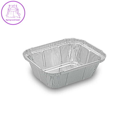 Miska Alu hranatá 250 ml (130x103x43 mm) 100 ks