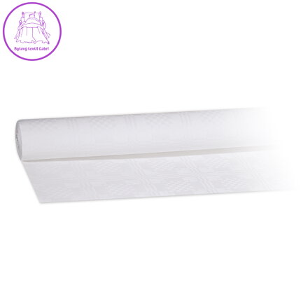 Obrus papírový rolovaný 50 x 1,20 m, bílý