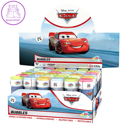 Bublifuk DULCOP 60 ml, Cars