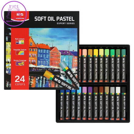 Pastel olejový M&G Expert series - sada 24 ks