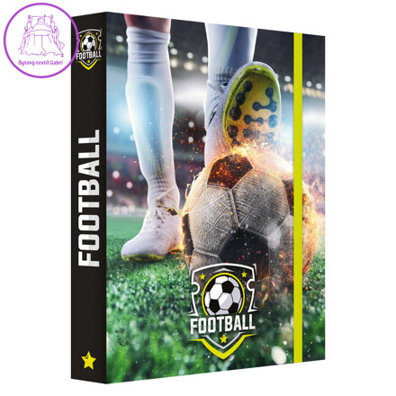 Box na sešity A4 Jumbo MAX - Fotbal