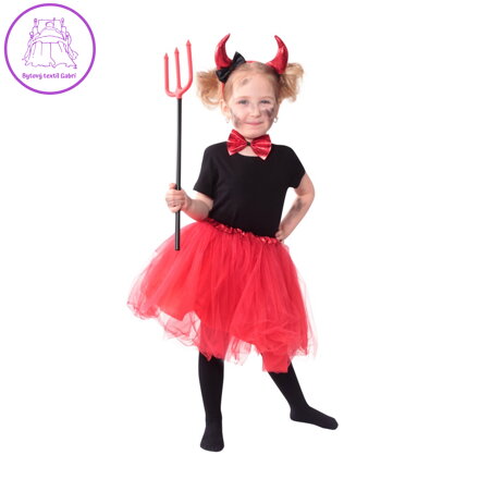 Dětský kostým Tutu set čertice