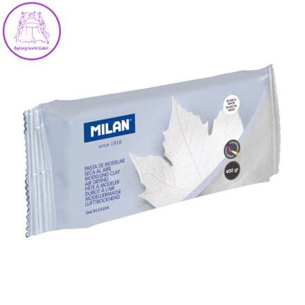 Modelovací hmota MILAN 400g bílá