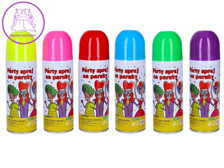 Sprej na paruky 140 ml - 6 barev