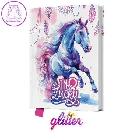 Memorial JUNIOR 14x18 cm, 80 listů - I´m Lucky