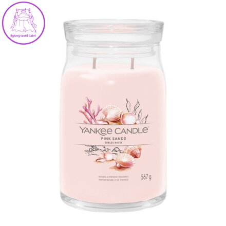 Svíčka Yankee Candle -  PINK SANDS, velká