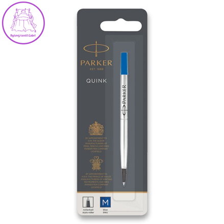 Náplň do rollerů Parker - modrá M (0,7 mm)