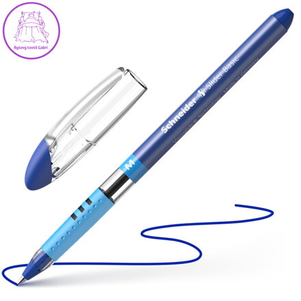 Kuličkové pero Schneider Slider Basic M - modrá náplň