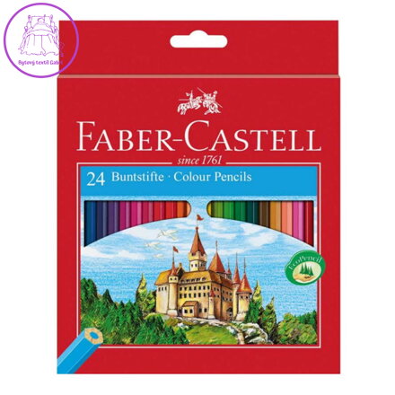 Pastelky Faber-Castell set 24 barev