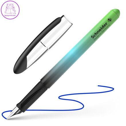 Pero bombičkové SCHNEIDER Voyage Sporty - modrá náplň