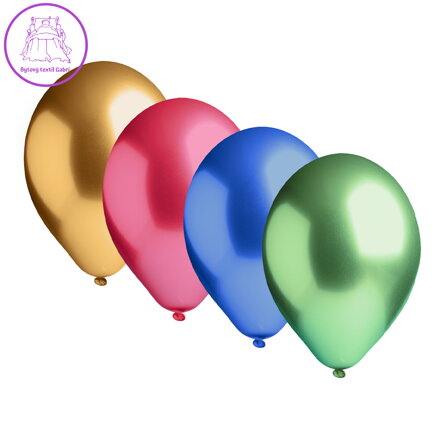 Balón M 25 cm, metalický / 100 ks /