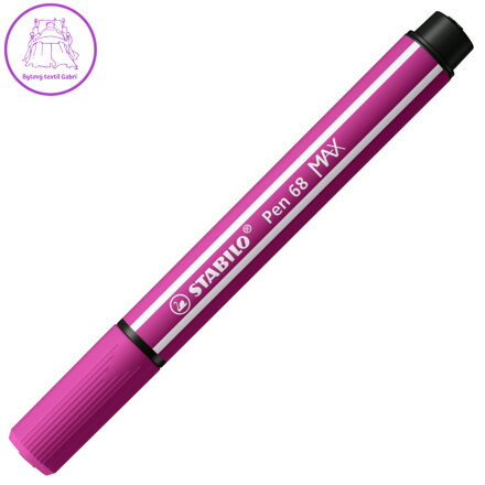 Fix vláknový STABILO Pen 68 MAX růžový
