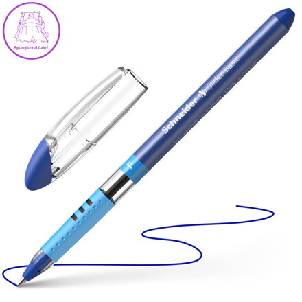 Kuličkové pero Schneider Slider Basic F - modrá náplň
