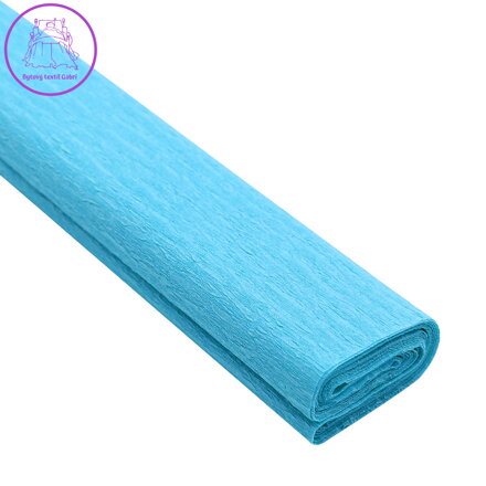 Krepový papír JUNIOR 200x50 cm - belasý 19