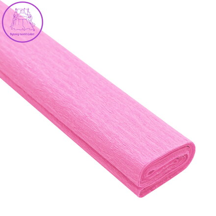 Krepový papír JUNIOR - sv. růžový 11