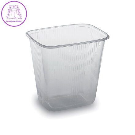 Miska hranatá průhledná 500ml /100ks/