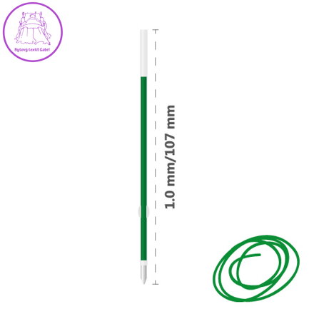 Náplň kuličková MILAN P1 Touch 1,0 mm, zelená