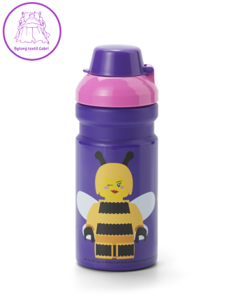 LEGO Bee láhev na pití - fialová