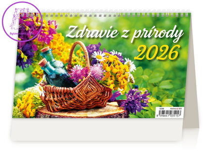 Stolní kalendář 2026 Zdraví z přírody Stolní kalendář 2026 Zdraví z přírody