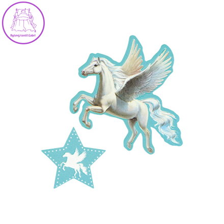 Sticker na tašku Unicorn, sada 2 ks