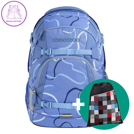 Školní batoh coocazoo MATE Cool Breeze, certifikát AGR