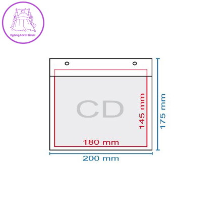 Obálka bublinková CD, 195 x 175 mm, (175 x 165)