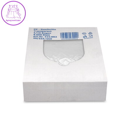 Prírez číry (PP) 18 x 24 cm `1/16` v boxe [4000 ks]