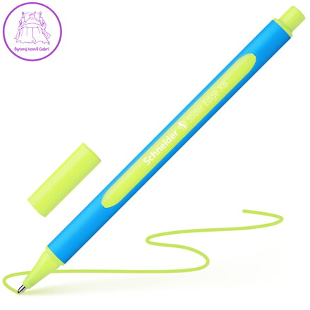 Kuličkové pero SCHNEIDER Slider Edge XB, trojhranné tělo - žlutá náplň