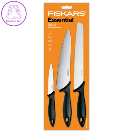 Sada nožů Essential 3 kusová Fiskars 1023784