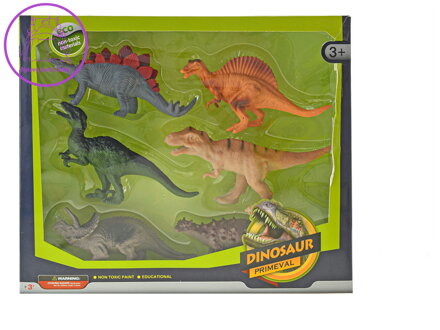 Dinosaurus 14-17cm 6ks v krabičce