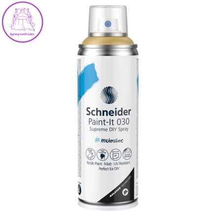Akrylový sprej Schneider Paint-It 030 - zlatý
