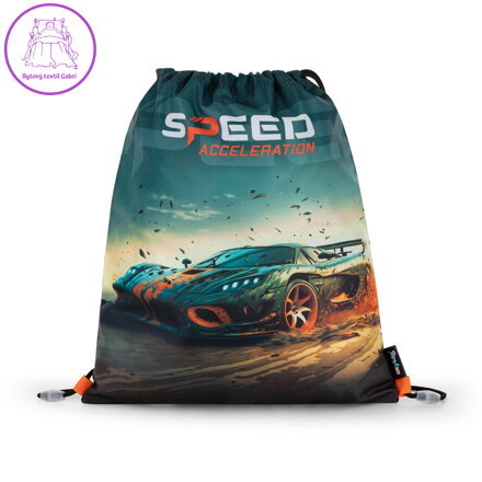 Sáček na cvičky auto