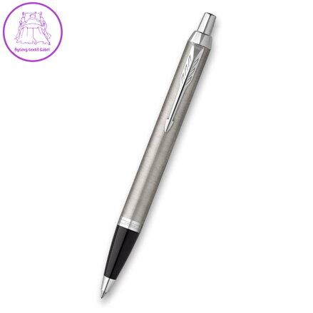 Pero kuličkové PARKER IM Essential Stainless Steel CT - modrá náplň