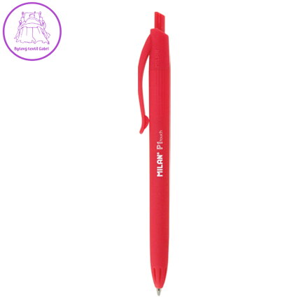 Pero kuličkové MILAN P1 Touch 1,0mm - červené