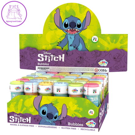 Bublifuk DULCOP 60 ml, Stitch